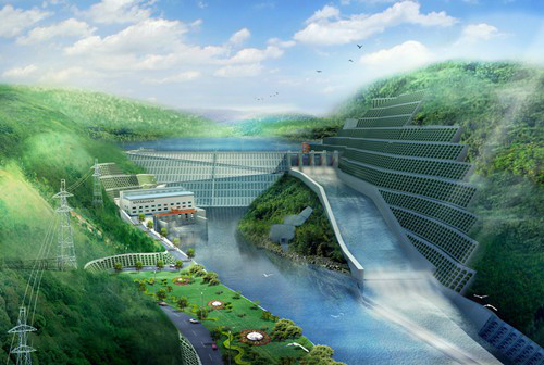镇原老挝南塔河1号水电站项目
